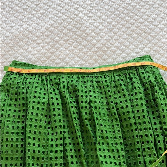 Kate Spade Green Eyelet Women's Skirt for Target - Picture 6 of 8